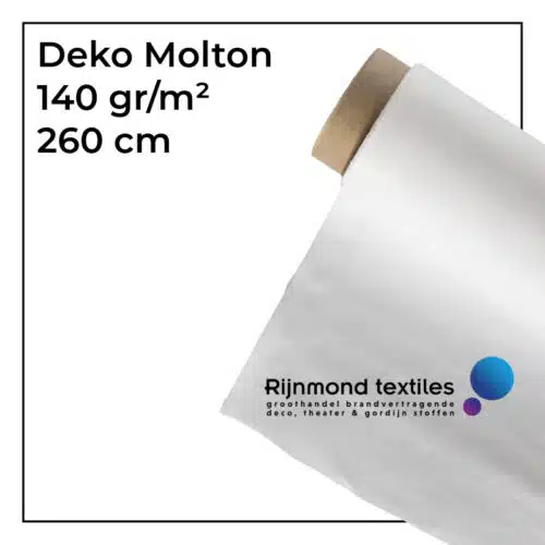 Deko molton 140 gram 260 cm